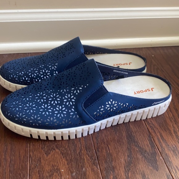 J Sport Shoes - J Sport floral mule NWT